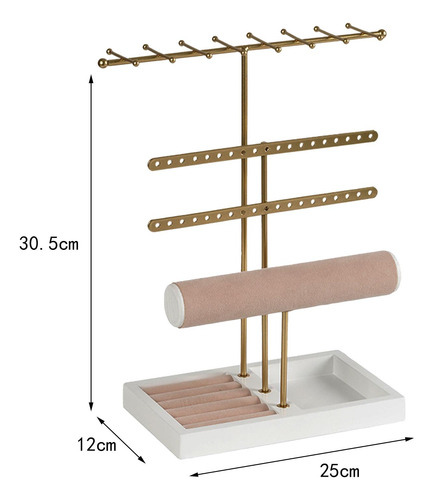 Práctico Estante De Presentación De Joyería, Soporte Para