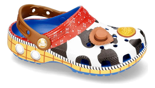 Zuecos Crocs Toy Story Woody Classic Clog Infant Bebés Moda 