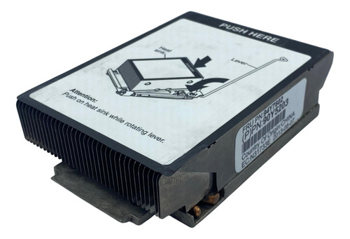Dissipador Ibm X3550 M4 94y7602 90y5203