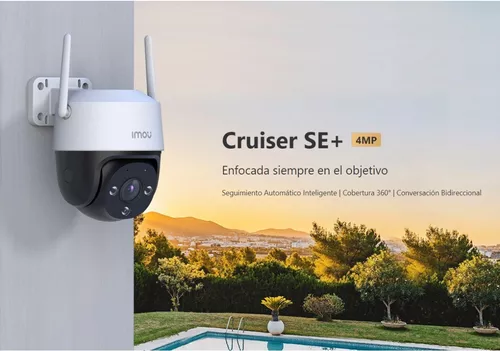 Camara Vigilancia Imou Cruiser Se+ 4mp Autotracking Mem 128g