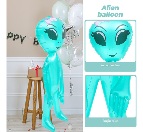 Globo Inflable Alien Jumbo Alien Inflate Alien