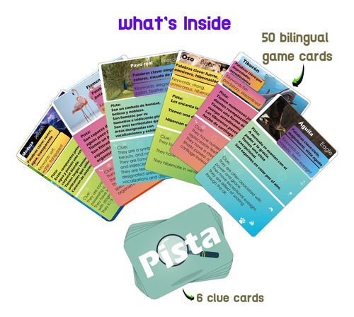 Juegos De Cartas 1step2dream Adivinanzas Animales Niños