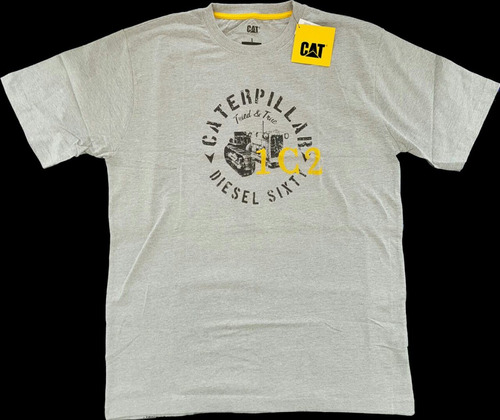 Playera Caterpillar Ranura Audifonos