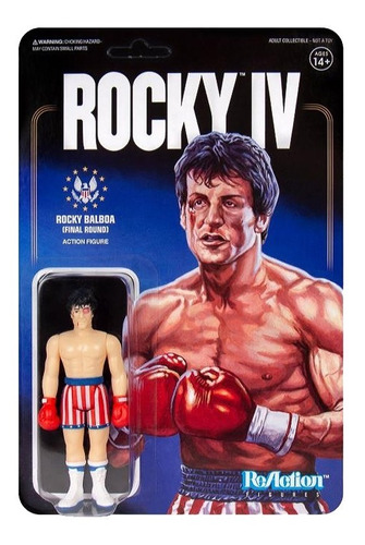 Rocky Iv Reaction Rocky (final Round) Super 7 - Tierra Prima