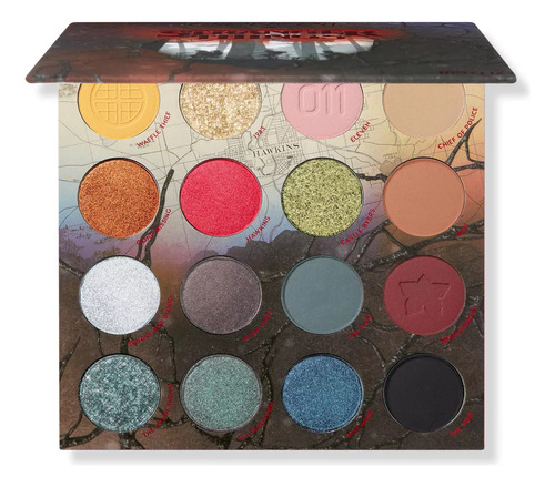 Paleta Sombras Colourpop Stranger Things Chapterone Color Plateado