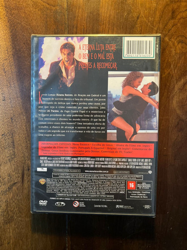 Dvd Advogado Do Diabo - Original - Lacrado