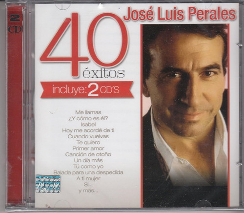 José Luis Perales 40 Éxitos | 2 Cds Música Nuevo 