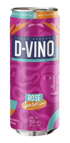 Pack De 12 Vino Rosado D-vino Rosé 355 Ml