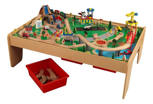 Kidkraft Juego De Tren De Montaña De La Cascada Y En La Tabl Color X Personaje X