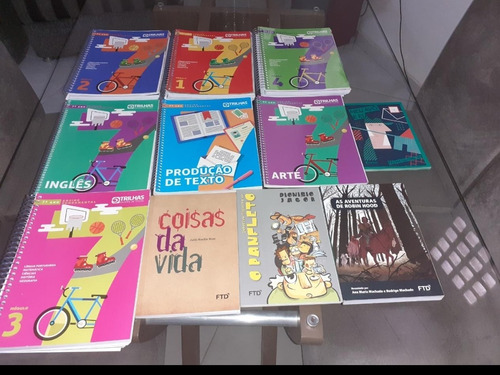Kit De Livros: Trilhas Sistema De Ensino Ftd (7° Ano,11 Und)