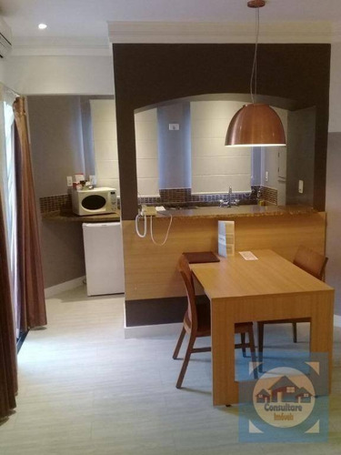 Imagem 19 de 21 de Flat Com 1 Dormitório À Venda, 50 M² Por R$ 424.000,00 - Gonzaga - Santos/sp - Fl0062