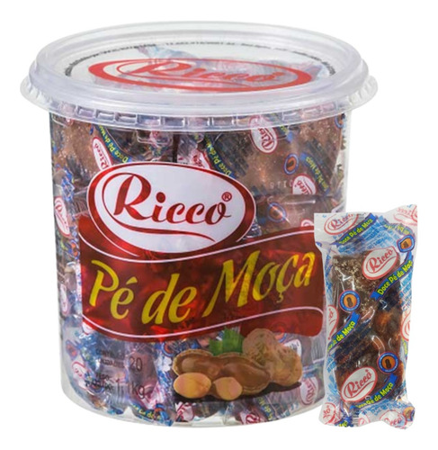 Doce Pé De Moça Com 20 Unidades - Ricco