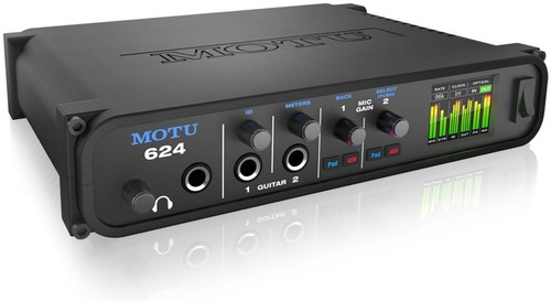 Motu 624 Thunderbolt Usb 3 Placa Sonido Dsp Ethernet