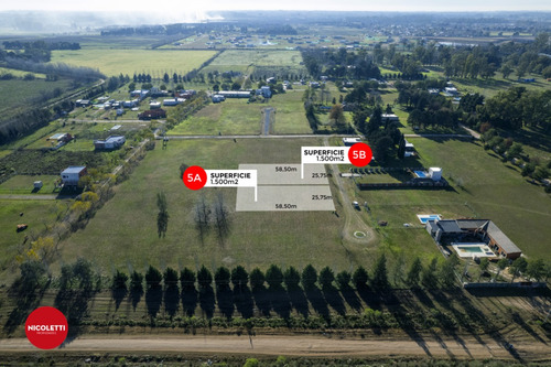 Venta Lotes De 1500 M2 | Chacras Don Jose, Lujan