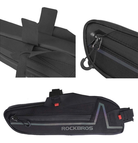 Bolsa De Quadro Rockbros Slim Bike Bicicleta Mtb