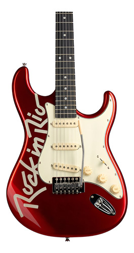 Guitarra Elétrica Tagima Stratocaster Rock In Rio Vermelho C