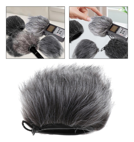 Cubierta De Viento De Manga De 10x7cm H5h6 Cabello Largo