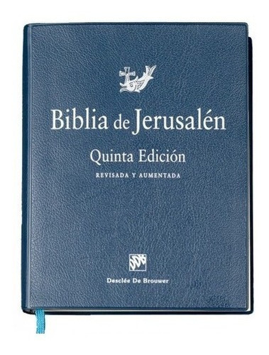 Biblia De Jerusalén De Estudio Quinta Edición - Tapa Blanda