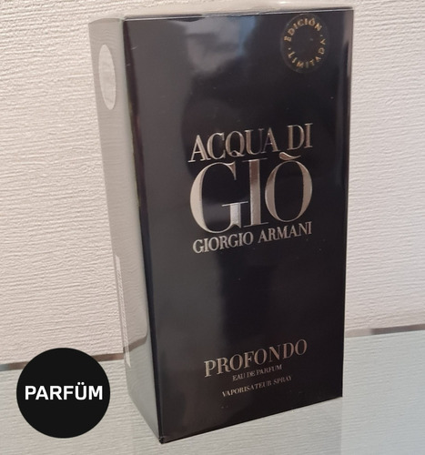 Giorgio Armani Acqua Di Giò Profondo Edp 125 ml Para  Hombre