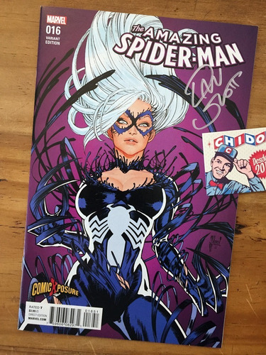 Comic - Amazing Spider-man #16 Slott Guillem Venom Black Cat