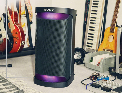Sony Bocina Bluetooth Portátil Srs-xp500 Resistente Negro Color Negro