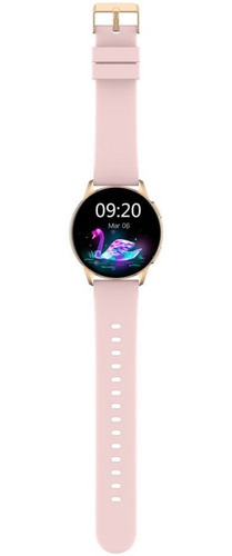 Imagen 6 de 6 de Smartwatch Xiaomi Kieslect Lady L11 Pro Rosa Spo2 Ip68