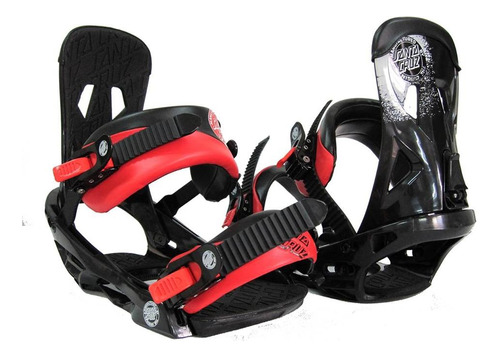 Fijaciones De Snowboard Santa Cruz Sigma Cap Strap De Cuero