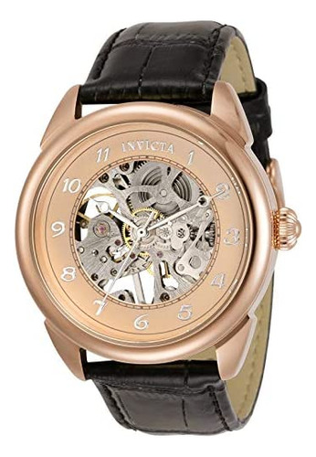 Reloj Mecánico Especial Invicta Para Hombre, Negro,