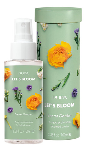 Pupa Lests Bloom - Agua Perfumada Secret Garden Milano Para