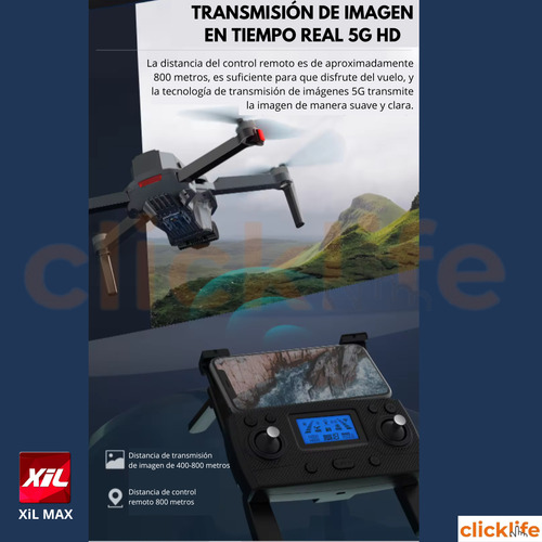 Sg907 Max Dron Profesional 4k Gps Wifi 2 Camaras Accesorios