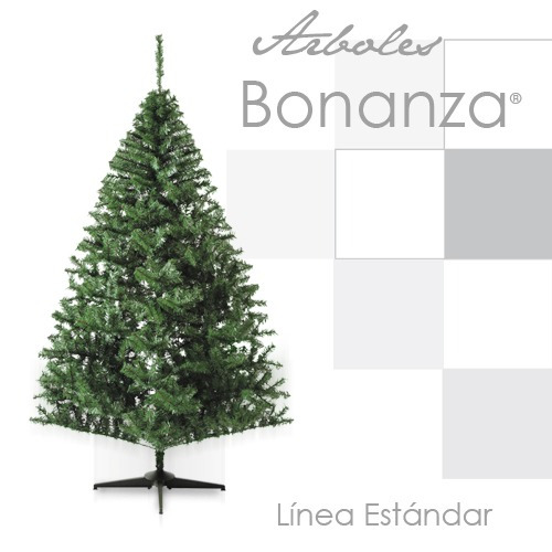 Arbol Pino Navidad Navideño Bonanza Verde 1.60 Metros