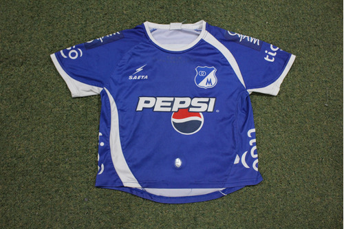 Camiseta Millonarios 2007 Talla 6 Niño