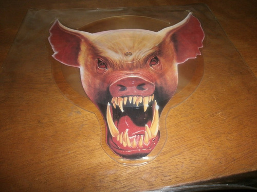 Wasp  Pig  Shaped Picture Disc