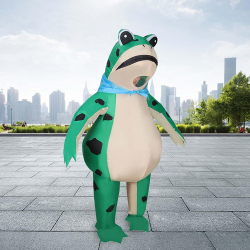 Traje De Rana Inflable De Cuerpo Completo Traje De Cosplay