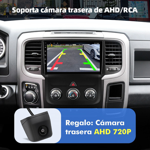 // Estéreo 4+64g 4k Para Dodge Ram 1500 2014-2019 A/a
