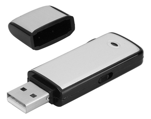 Micrófono Inalámbrico Usb Espía Grabadora De Voz 8 Gb