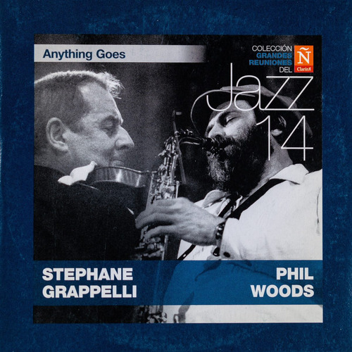 Cd Orig - Stephane Grappelli - Phil Woods - Reuniones Jazz 
