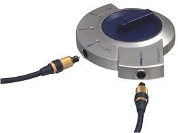 Imagen 2 de 4 de Switch Selector De Audio Digital Óptico Toslink De 3 Puertos