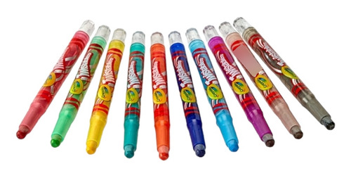 Mini crayón retráctil Crayola de 10 colores