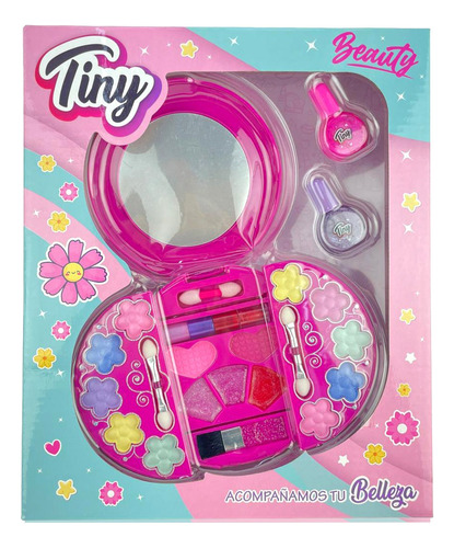 Set De Maquillaje Tiny  Para Niñas Con Espejo