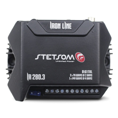 Amplificador Stetsom Iron Line Ir 280.3 Digital 280w