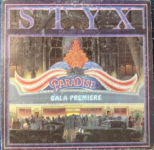 Styx Lp. Paradise Theater. Gatefold