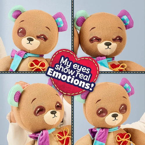 Trehady Oso De Peluche Interactivo Marrón Claro
