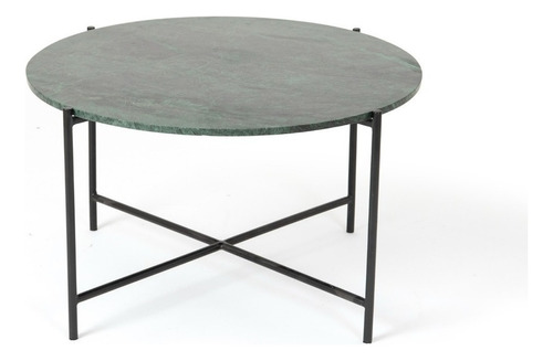 Mesa Centro Tyler Marmol The Popular Design Color Verde Musgo