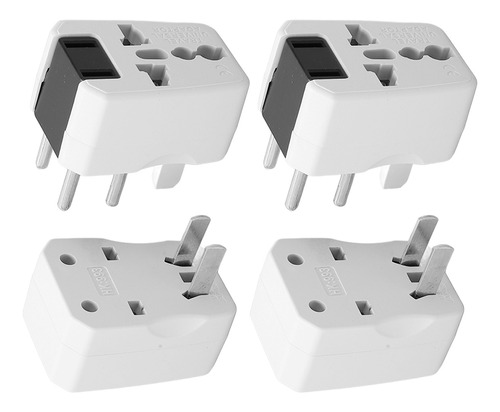 Adaptador Y Convertidor De 4 Piezas Plug Us Eu Au Uk Travel