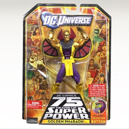 Dc Universe Golden Pharaoh. En Blister. Mattel