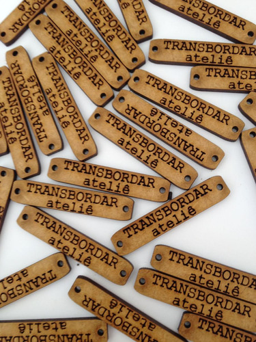 5 Plaquinhas Mdf 1x3cm Gravadas Personalizadas 