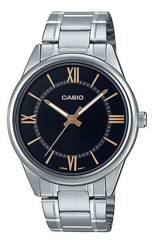 Reloj Casio Caballero Negra Mtp-v005d-1b5