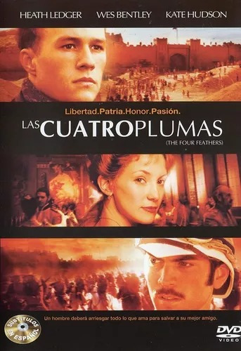 Las Cuatro Plumas | Dvd Heath Ledger Película (Usado)