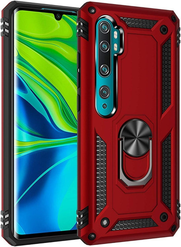 Forro Xiaomi Mi Note 10 / Note 10 Pro Antishock Con Anillo